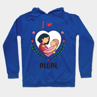 gift For  Women gift for mom,A shirt expressing a mother's love Hoodie